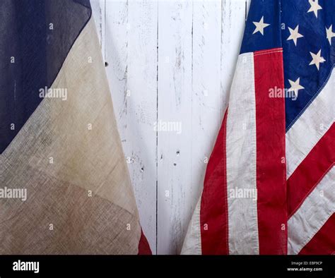 Mixed USA and France flag Stock Photo - Alamy