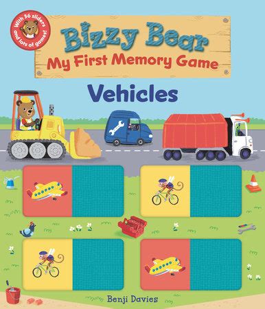 Bizzy Bear My First Memory Game Vehicles By Illustrated By Benji