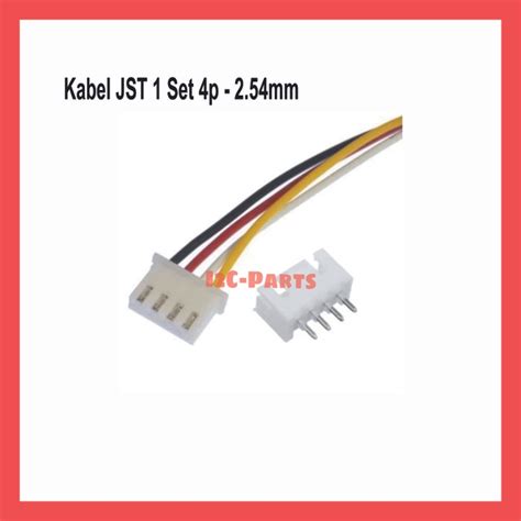 Jual Kabel JST Connector XH 2 54 4P Cable 20cm Dupont Terminal Adapter