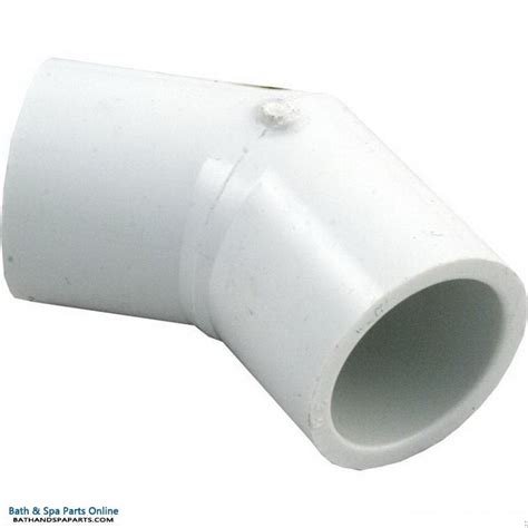 Lasco Sch40 45 Degree Pvc Elbow [3 4 Slip X 3 4 Slip] 417 007