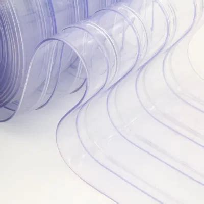 2mm Standard RoHS PVC Strip Curtain Outdoor Transparent DOP Grade