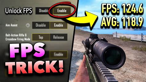 How To Unlock FPS Trick In PUBG Mobile Android Settings Tips And