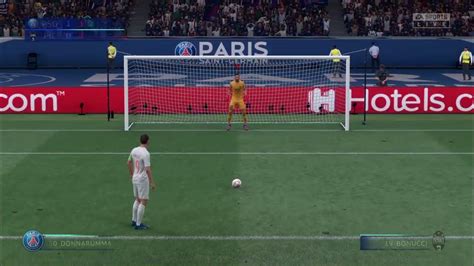 Fifa 22 Psg Vs Juventus Uefa Champions League Penalty Shootouts Youtube