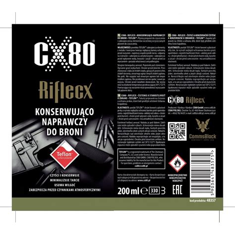 RIFLECX płyn konserwująco naprawczy z Teflonem 500 ml