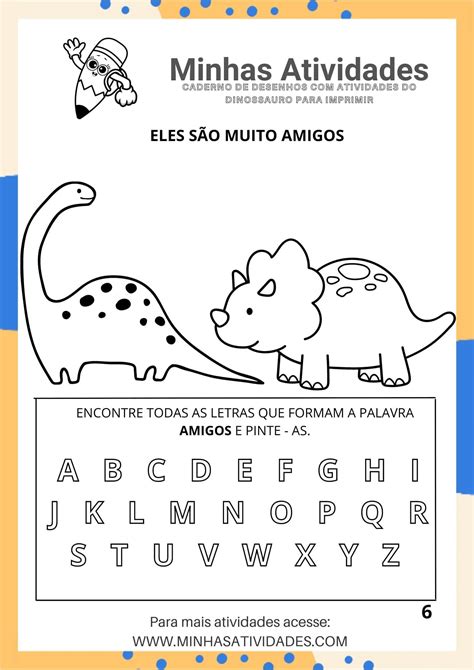 Atividades De Dinossauros Para Responder