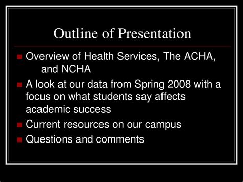 Ppt Student Health Factors Affecting Academic Success Powerpoint