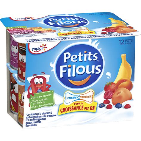 Buy Yoplait Petits Filous Préparation de fromage frais Fraise