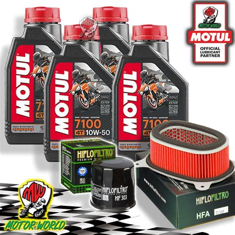 Service L Motul W Filter Hiflo Honda Xrv Africa Twin