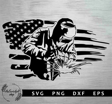 Welding USA Flag Svg Welder Svg American Welder Svg Etsy