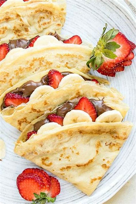 Nutella Crepes Recipe Home Made Interest