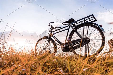 Vintage bicycle for background stock photograph | Vintage bicycles ...