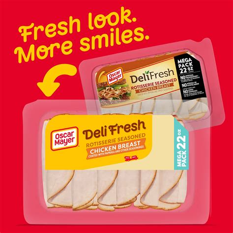 Buy Oscar Mayer Deli Fresh Rotisserie Seasoned Sliced Chicken Breast