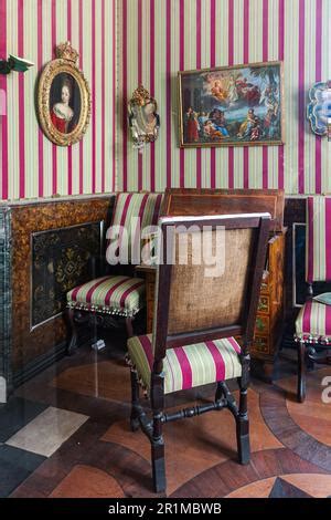 Interior of Rosenborg Castle in Copenhagen, Denmark Stock Photo - Alamy