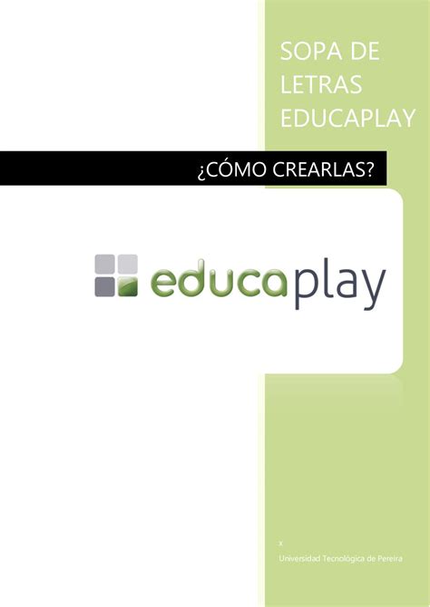 Calam O C Mo Crear Sopas De Letras En Educaplay