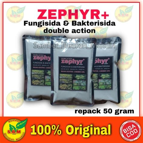 Jual ZEPHYR 80WP Fungisida Bakterisida Double Action Anti Jamur Dan