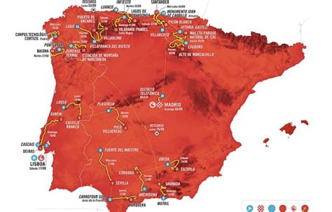 Le Parcours De La Vuelta D Voil Bikes Fr Votre Magazine V Lo