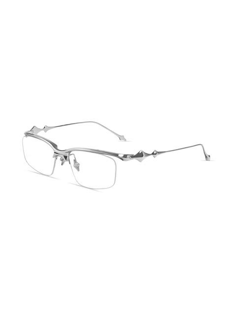 Gentle Monster Kro 02 Square Frame Glasses Farfetch