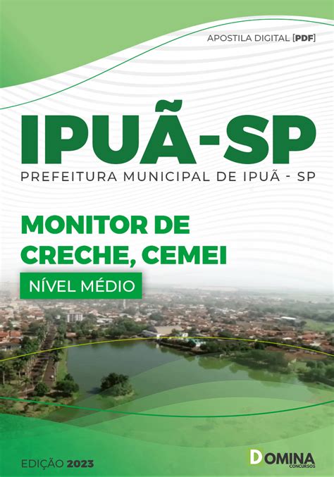 Apostila Concurso Ipu Monitor Creche Domina