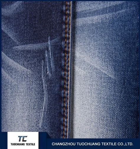 Denim Jeans Fabric Manufacturers 4 1 Weave Cotton Spandex Satin