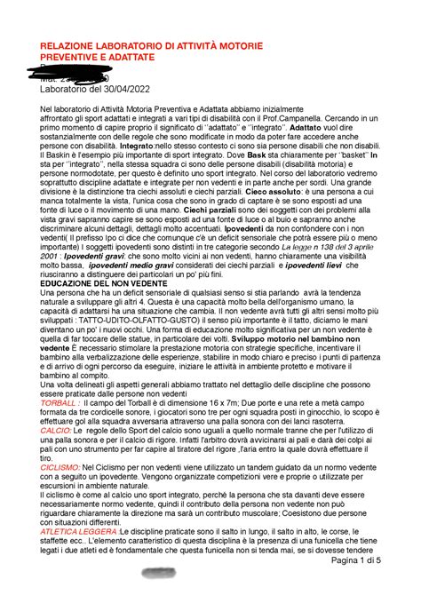 Endocrinologia E Attivita Motorie