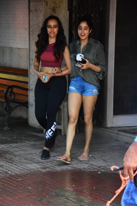 Janhvi Kapoor Steps Out In Shirt And Mini Shorts After Pilates Session See Pics India Today