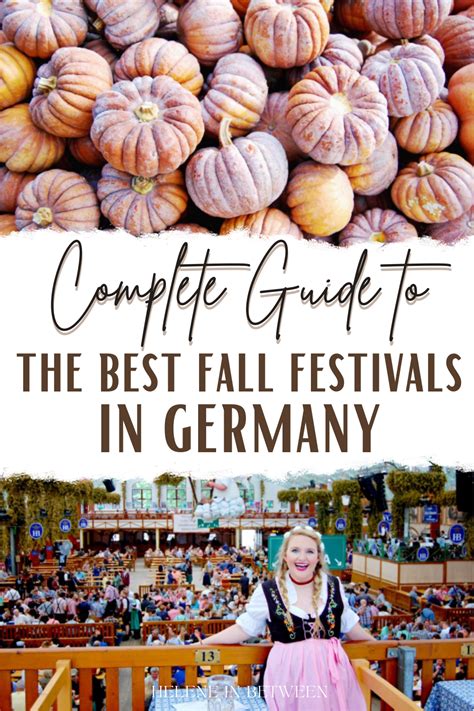 The Best Fall Festivals In Germany In 2023 Germany Vacation Germany Travel Guide Germany