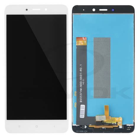 Wyświetlacz LCD Do Xiaomi Redmi Note 4 4X Pro Mtk Helio X20 Biały