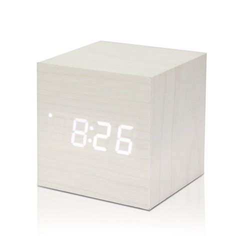 Sunsbell R Veil Num Rique Cube Moderne En Bois Design Num Rique Led