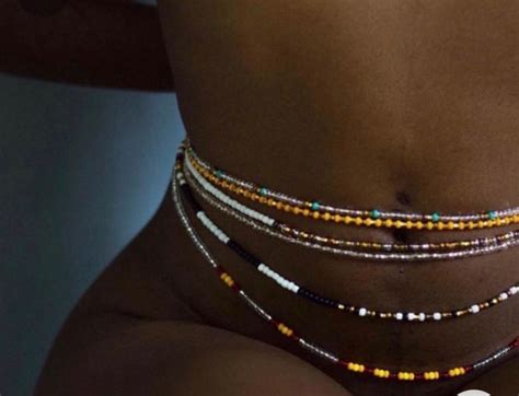 Ghanaian Women Waist Beads