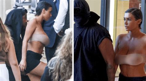 Esposa De Kanye West Bianca Censori Aparece Usando Roupa Transparente