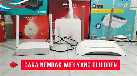 Cara Nembak Wifi Yang Di Hidden Uji Coba Pakai Tp LInk Ke Internet