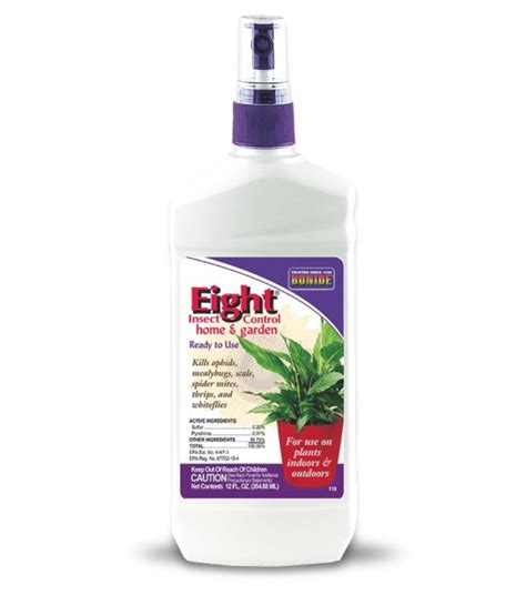 Bonide Eight Houseplant Insect Spray 12 Oz Wilco Farm Stores