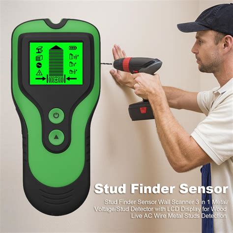 3 In 1 Stud Finder Multi Stud Scanner Electronic Stud Sensor Wire Cable