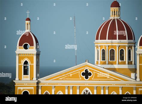 Cathedral Of Granada Nicaragua Stock Photo Alamy