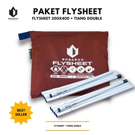 Jual Tiang Flysheet Double Pole Killeen Flysheet X Econopack Pole