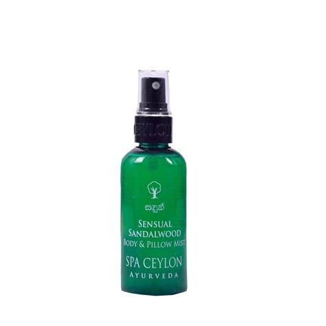 Buy Spa Ceylon Luxury Ayurveda Sandalwood Body Pillow Mist X X In