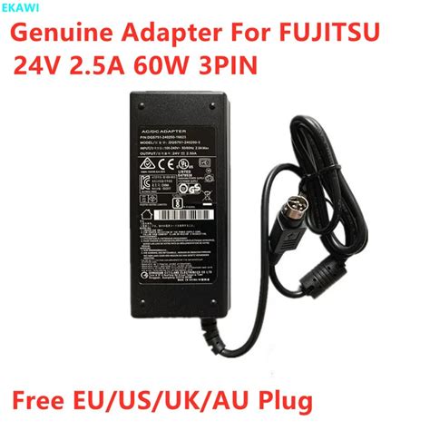 Genuine V A W Pin Ac Power Adapter For Fujitsu Gpe W