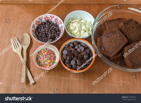 Raw Materials Making Chocolate Cake Balls Stock Photo 751823467 ...