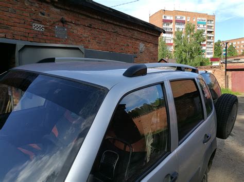 Установка рейлингов на крышу — Chevrolet Niva (1G), 1,7 л, 2011 года ...