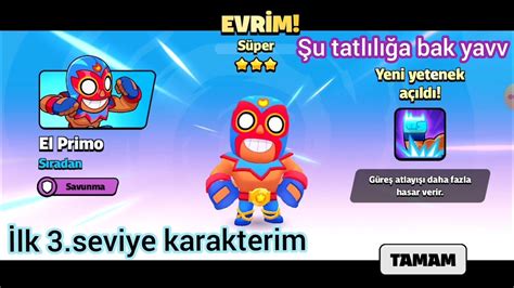 Lk Seviye Karakterim El Primo Squad Busters Youtube