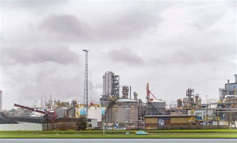 Industrial Roadside Scenery Stock Photo Download Image Now Business