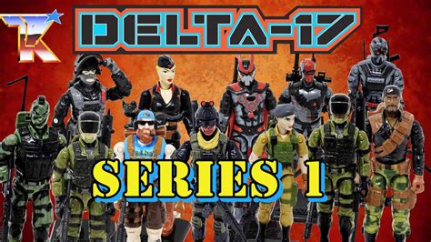 “Exploring the Debut Wave: Delta 17’s Exciting Military Action Figures ...