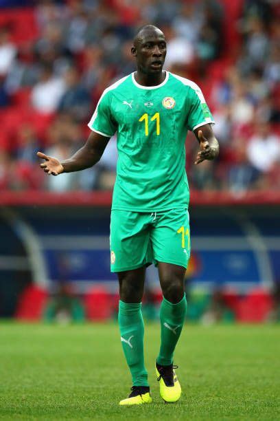 Cheikh N Doye Of Senegal Gestures During The Fifa World Cup Russia