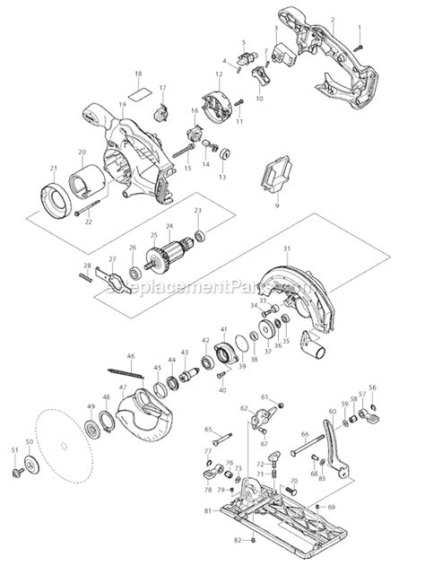 Makita Circular Saw Parts List | Reviewmotors.co