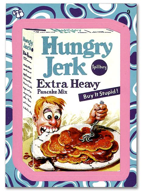 Wacky Packages Flashback Series Ii Hungry Jerk