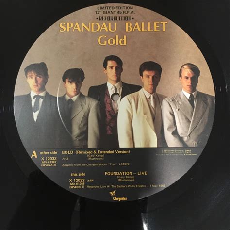 Spandau Ballet - Gold (1983, Vinyl) | Discogs