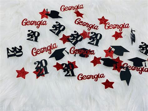 Graduation Party Decorations 2022 Graduation Glitter Name Etsy In 2022 Graduation Party