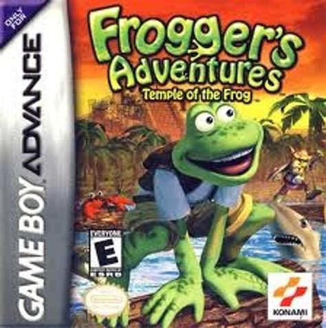 Froggers Adventure Temple Of The Frog Nintendo Gameboy Advance Gba