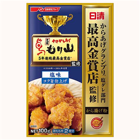 Nissin Karaage Chicken Seasoning Mix Garlic And Ginger 唐揚げ粉 塩味 コク旨仕上げ 100g