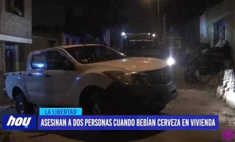 Asesinan A Dos Personas Cuando Beb An Cerveza En Vivienda Noticias